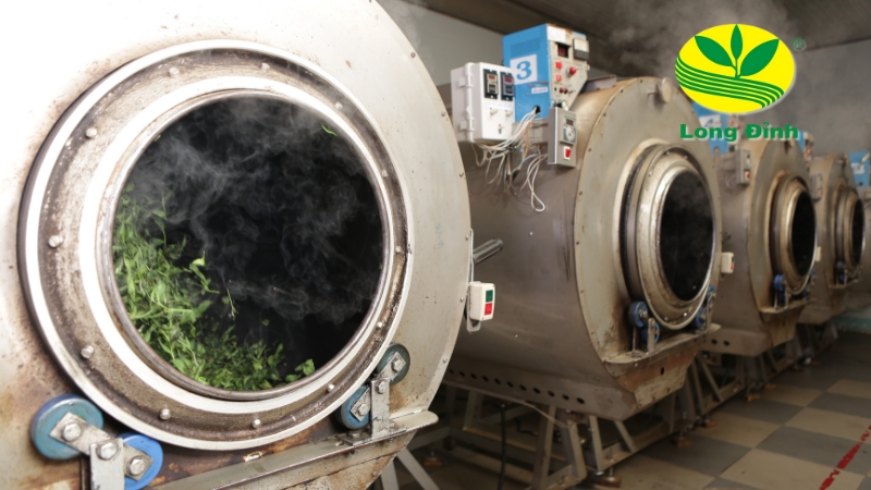 quy trình sản xuất vlack tea