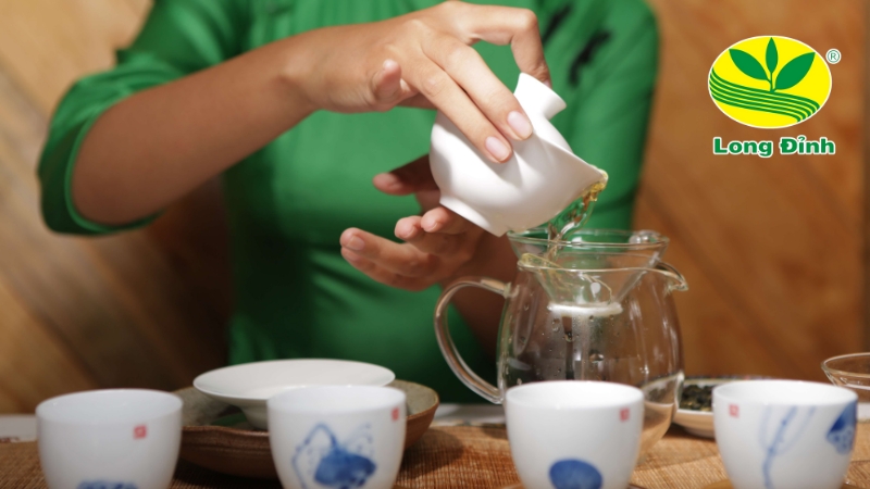 Cách pha trà olong